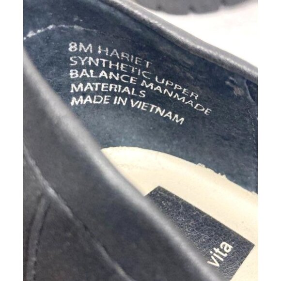 Dolce Vita Halona Black Chunky Loafers Sz 8 - Picture 6 of 6